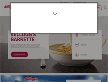 Tablet Screenshot of kelloggs.it