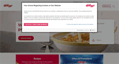 Desktop Screenshot of kelloggs.ie